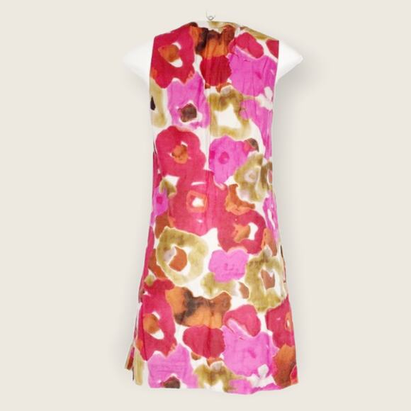 Ann Taylor Loft Silk Blend Floral Dress Sz SP - Picture 2 of 6